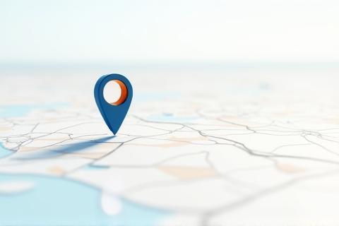 Map showing LustreCanvas Amsterdam location