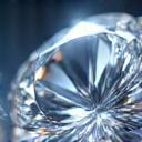 Close-up of premium diamond shine detail